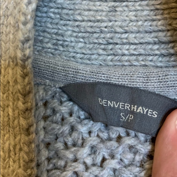 GREY KNIT CARDIGAN - Picture 3 of 3